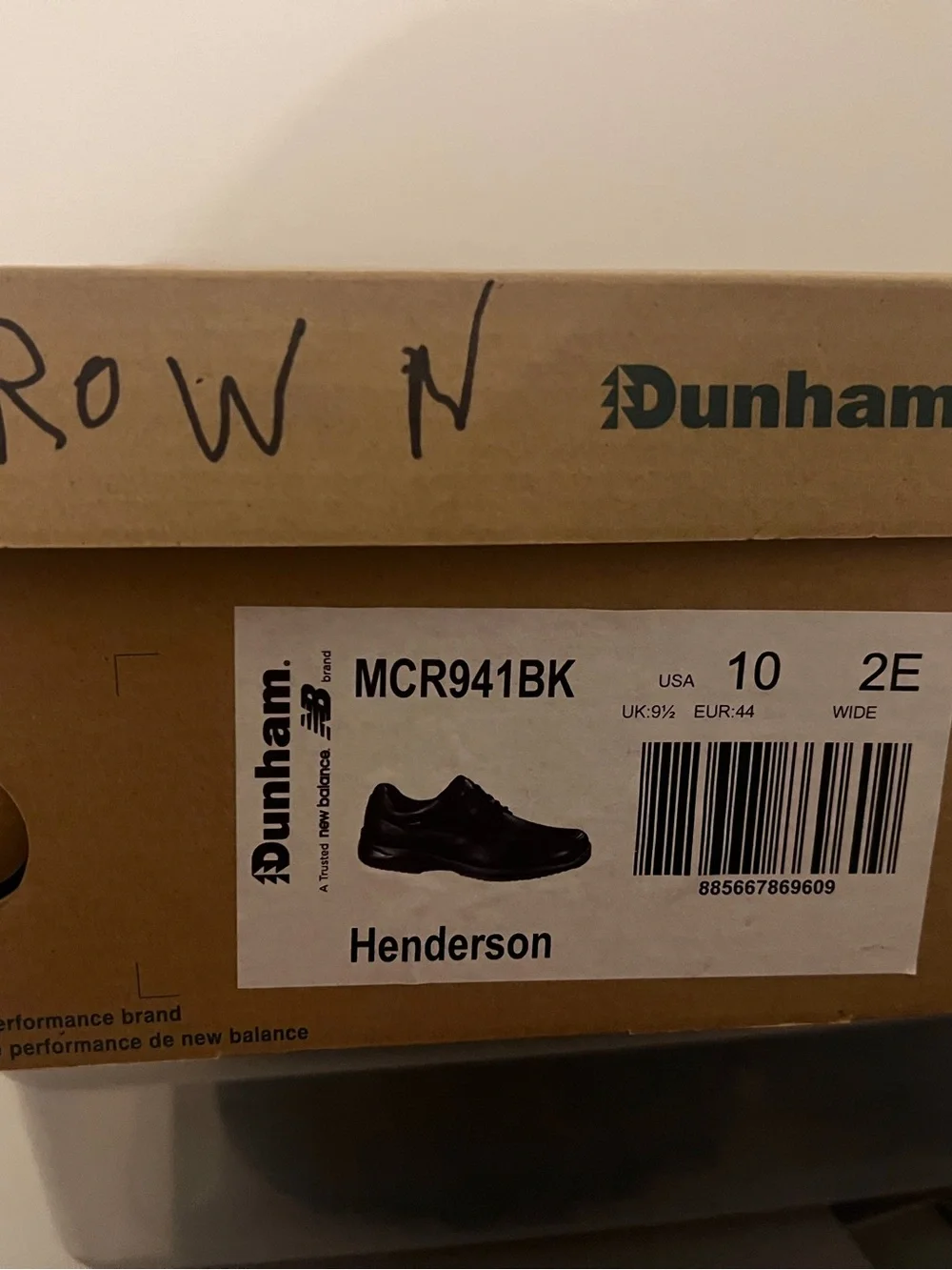 New Balance Brown Leather Lace-Up Boat Shoes